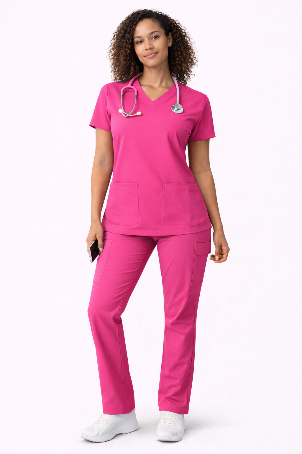 Conjunto Quirúrgico Rosa barbi