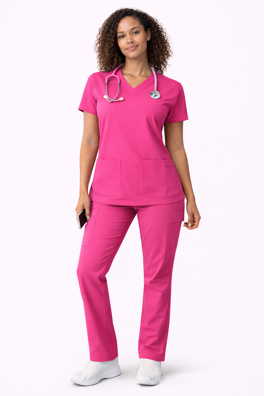 Conjunto Quirúrgico Rosa barbi