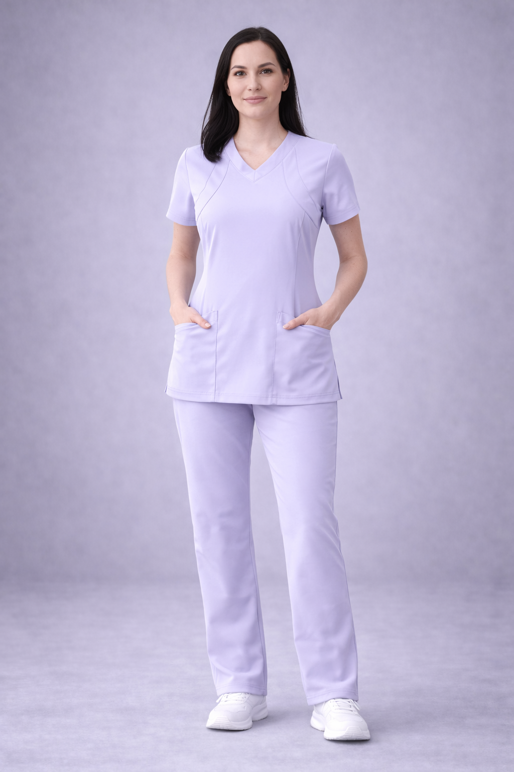 Uniforme quirúrgico lila
