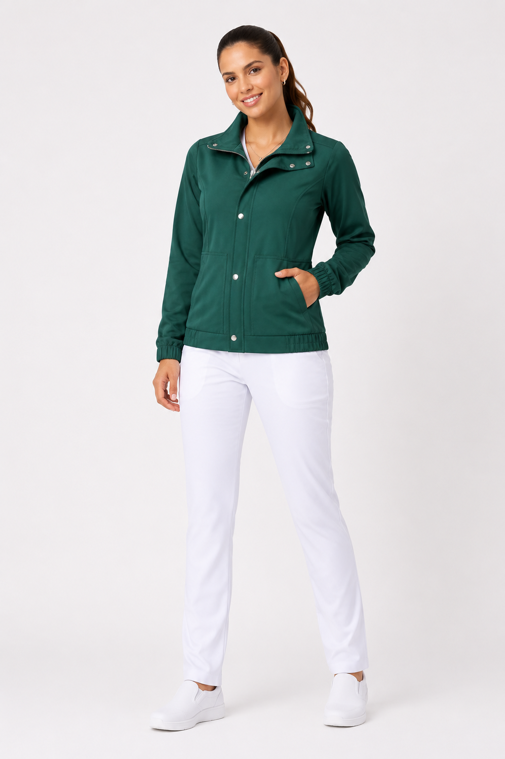 Chamarra Repelente Verde