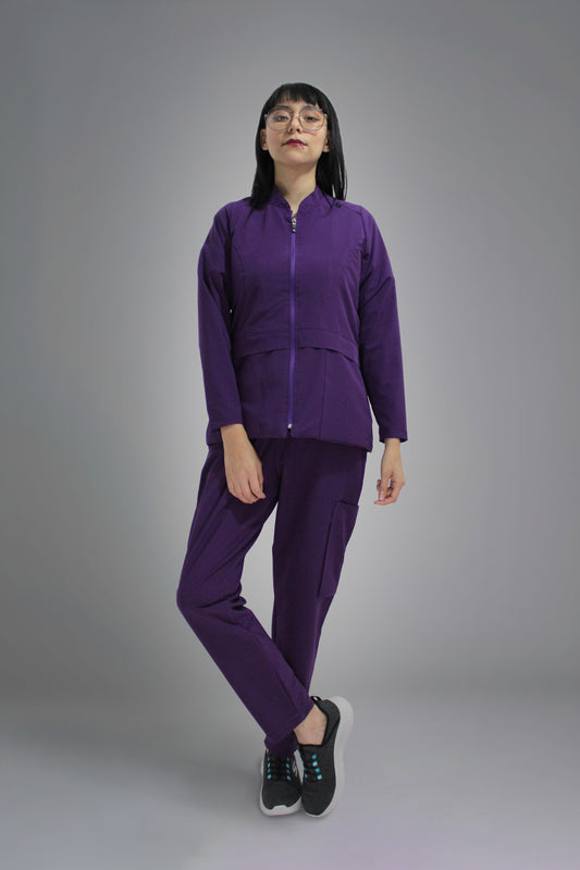 Conjunto 3 piezas  Intensity Jacket Morado